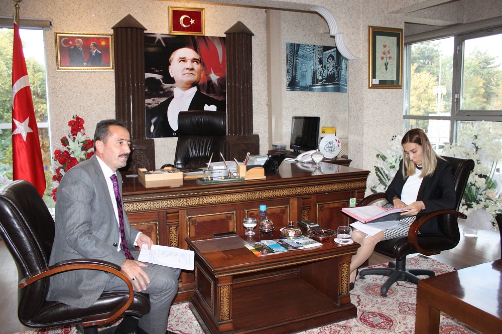 Vali Yardımcısı BÜYÜKER'in ziyareti Vali Yardımcısı BÜYÜKER'in ziyareti