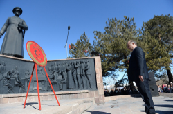 Erzurum'un Düşman İşgalinden Kurtuluşunun 100. Yıl Etkinlikleri Erzurum Valisi Seyfettin AZİZOĞLU